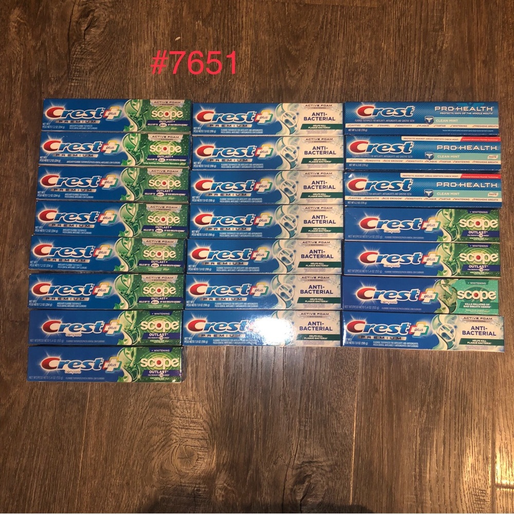Crest toothpaste bundle